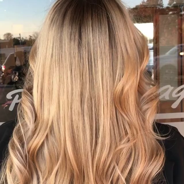 Blonde Hair With Gold Dimension Positive Image Salon Springfield 